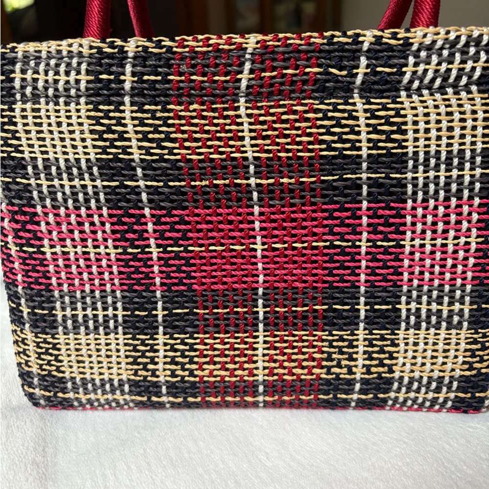 Red, Black, Tan Purse - Picture 3 of 4